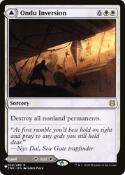 Ondu Inversion // Ondu Skyruins [Secret Lair: From Cute to Brute] Magic: The Gathering