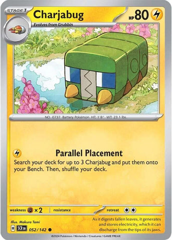 Charjabug (052/142) [Scarlet & Violet: Stellar Crown] Pokémon