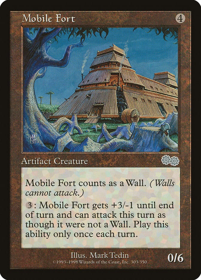 Mobile Fort [Urza's Saga] Magic: The Gathering