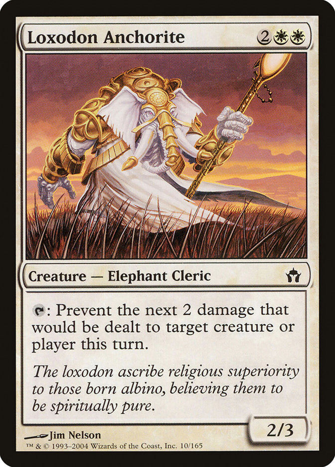 Loxodon Anchorite [Fifth Dawn] Magic: The Gathering