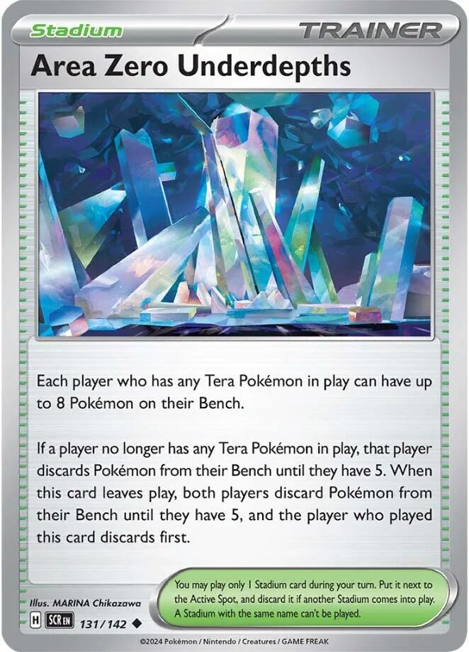 Area Zero Underdepths (131/142) [Scarlet & Violet: Stellar Crown] - Pokemon Cards For Your TCG Needs! Pokémon