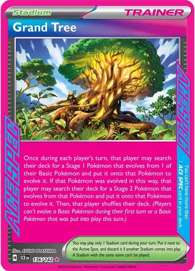 Grand Tree (136/142) [Scarlet & Violet: Stellar Crown] Pokémon