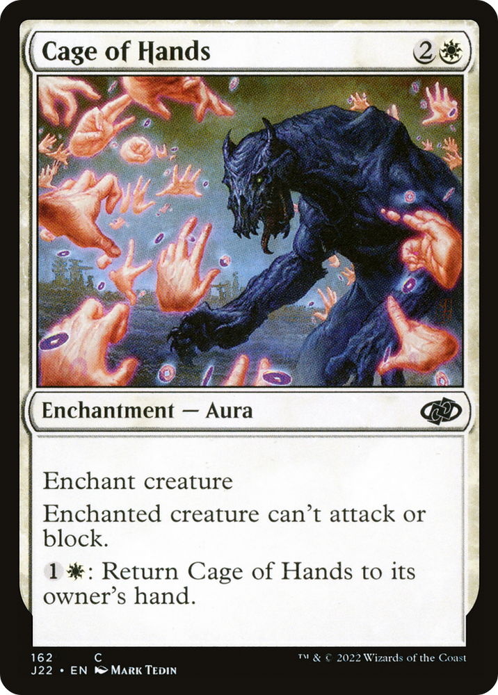 Cage of Hands [Jumpstart 2022] Magic: The Gathering