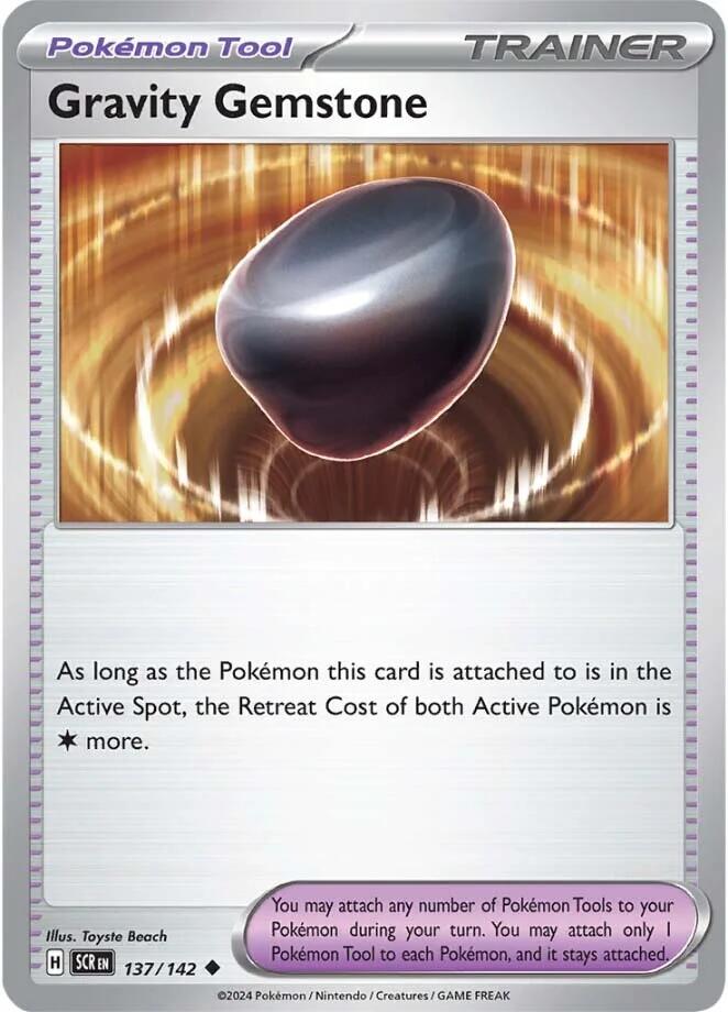 Gravity Gemstone (137/142) [Scarlet & Violet: Stellar Crown] Pokémon
