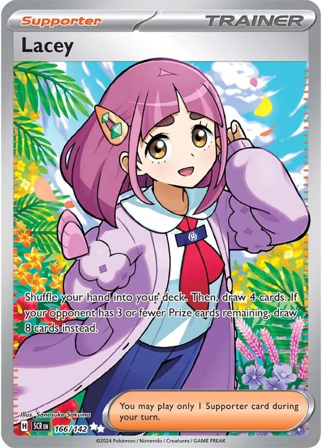 Lacey (166/142) [Scarlet & Violet: Stellar Crown] Pokémon