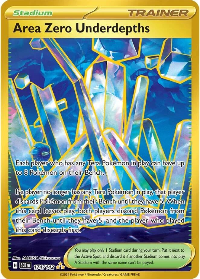 Area Zero Underdepths (174/142) [Scarlet & Violet: Stellar Crown] Pokémon