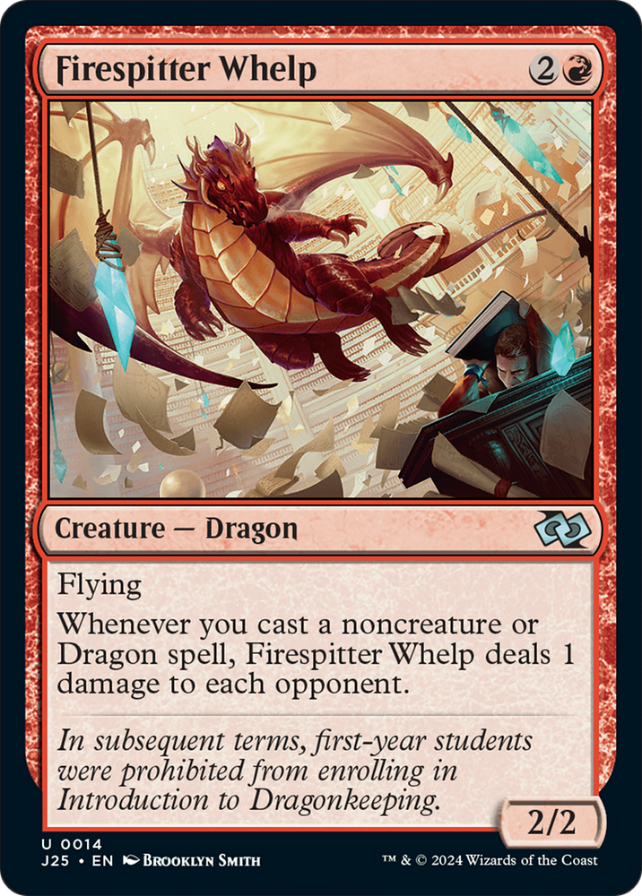 Firespitter Whelp [Foundations Jumpstart] Magic: The Gathering