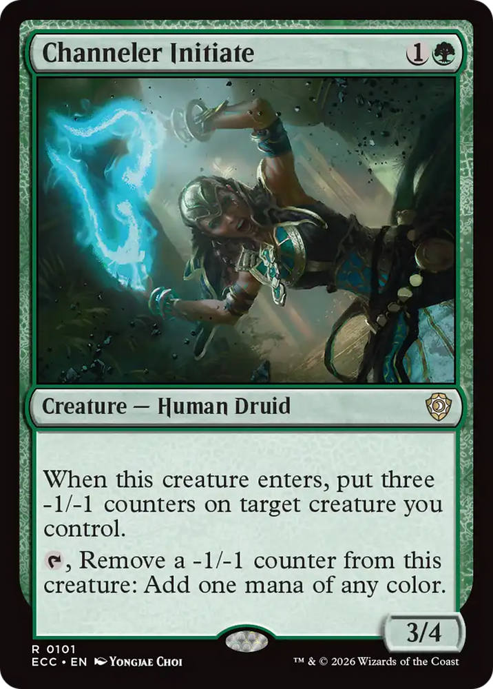 Channeler Initiate [Lorwyn Eclipsed Commander] Magic: The Gathering