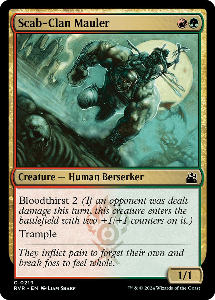 Scab-Clan Mauler [Ravnica Remastered] Magic: The Gathering