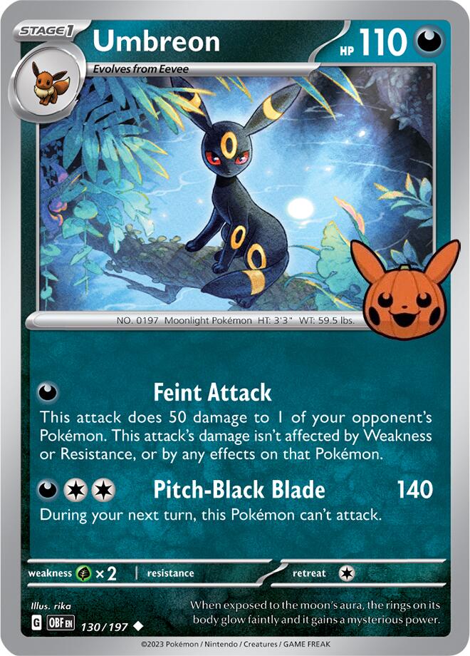 Umbreon (130/197) [Trick or Trade 2024] Pokémon