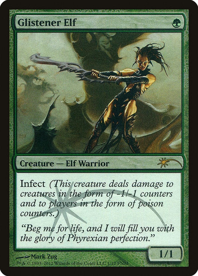 Glistener Elf [Friday Night Magic 2012] Magic: The Gathering