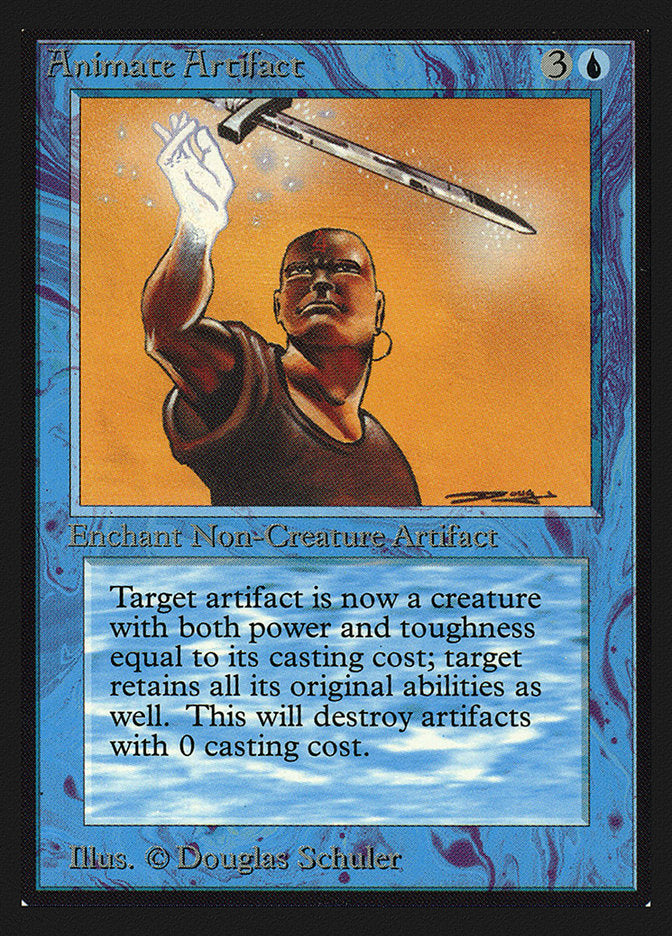 Animate Artifact [International Collectors' Edition] Magic: The Gathering