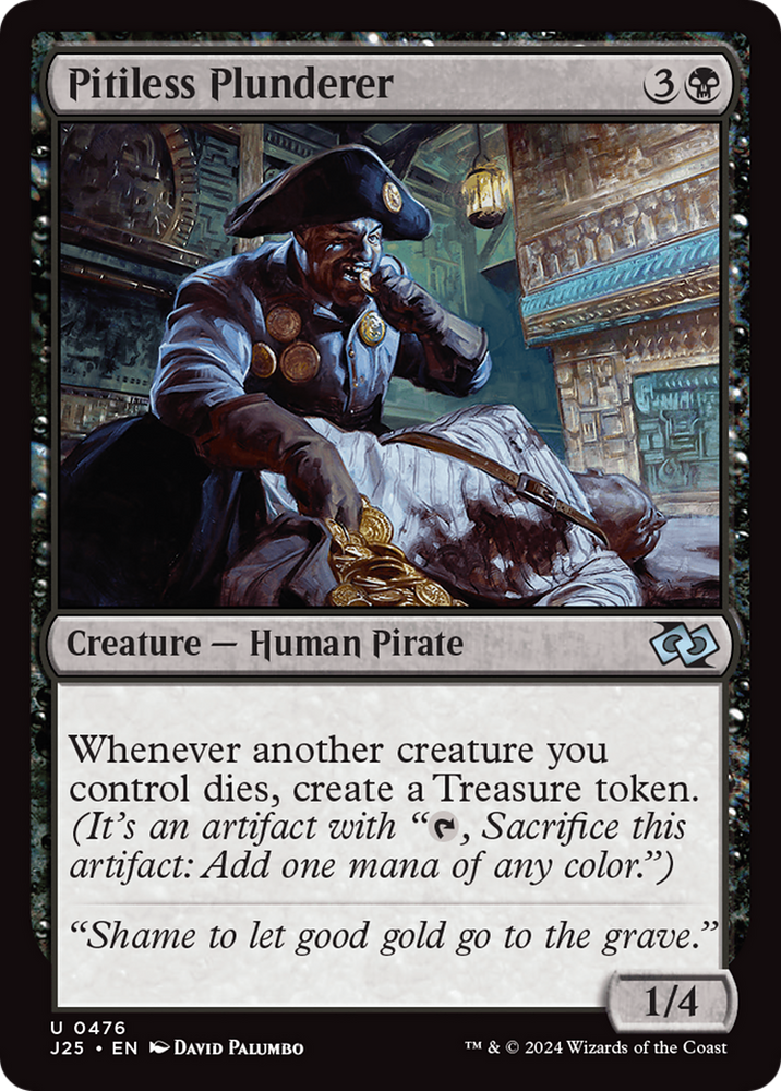 Pitiless Plunderer [Foundations Jumpstart] Magic: The Gathering
