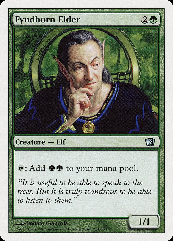 Fyndhorn Elder [Eighth Edition] Magic: The Gathering