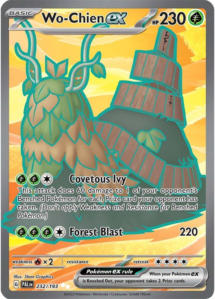 Wo-Chien ex (232/193) [Scarlet & Violet: Paldea Evolved] Pokémon