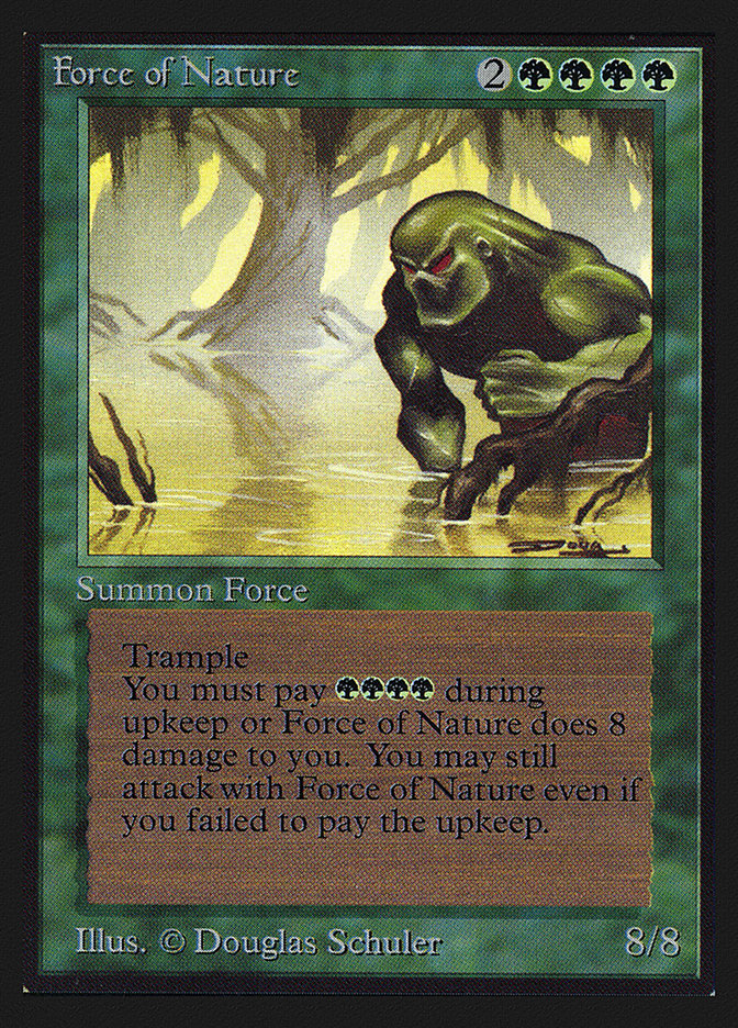 Force of Nature [Collectors' Edition] Magic: The Gathering
