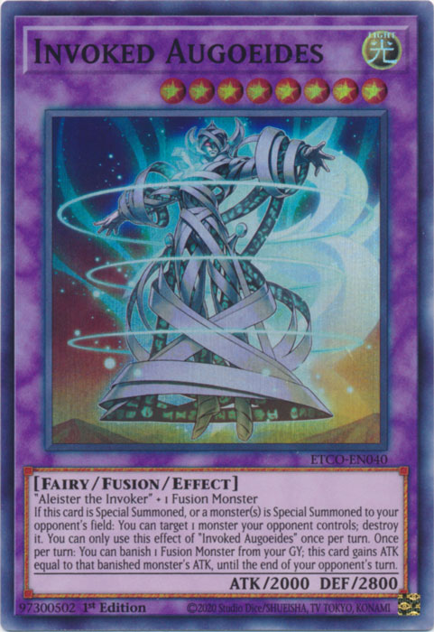 Invoked Augoeides [ETCO-EN040] Super Rare - Yugioh Cards For Your TCG Needs!