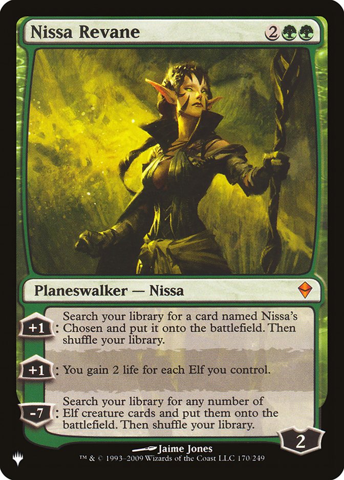 Nissa Revane [The List] Magic: The Gathering