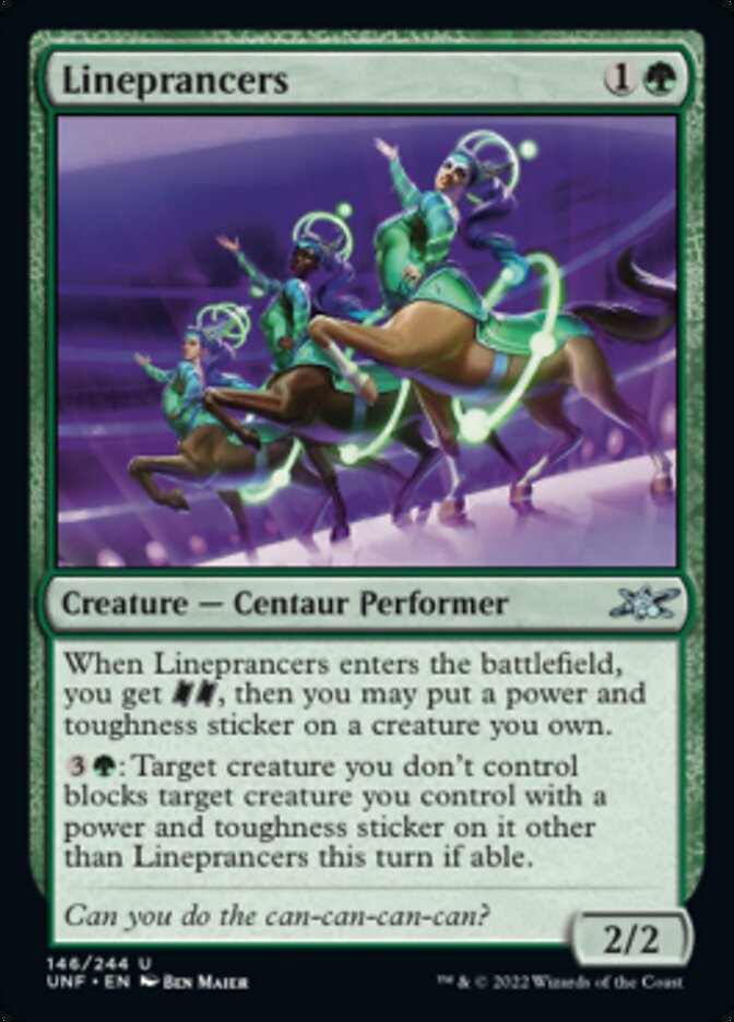 Lineprancers [Unfinity] Magic: The Gathering
