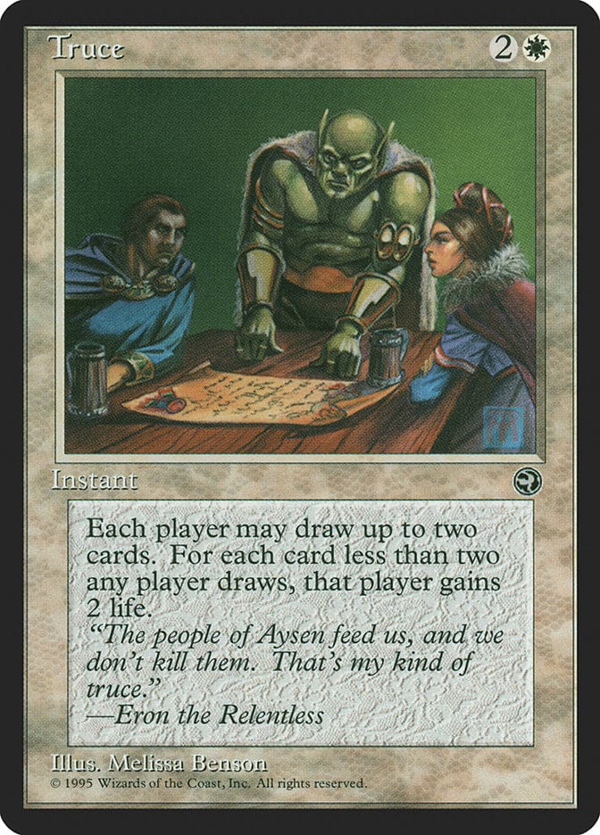 Truce [Homelands] Magic: The Gathering