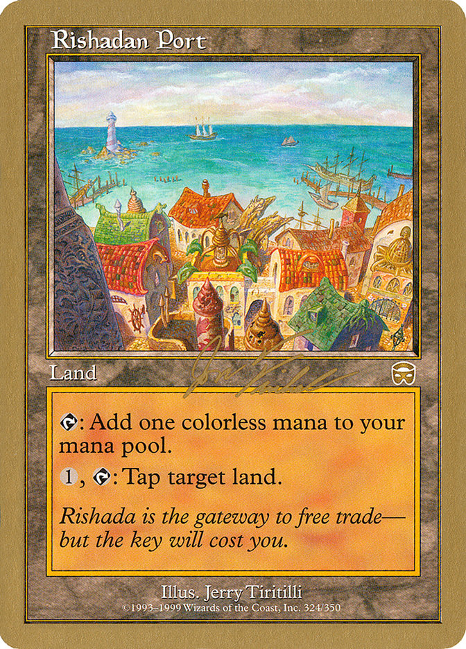 Rishadan Port (Jon Finkel) [World Championship Decks 2000] Magic: The Gathering