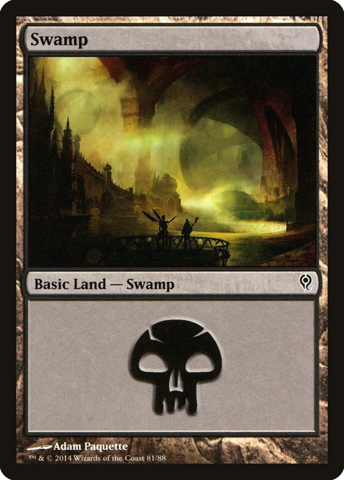 Swamp (81) [Duel Decks: Jace vs. Vraska] Magic: The Gathering