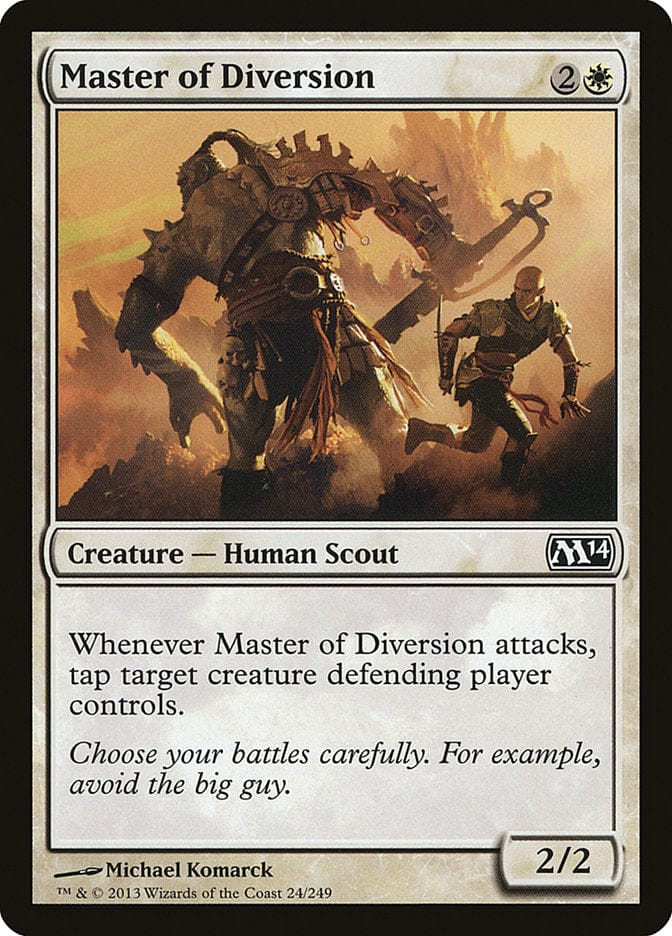 Master of Diversion [Magic 2014] Magic: The Gathering