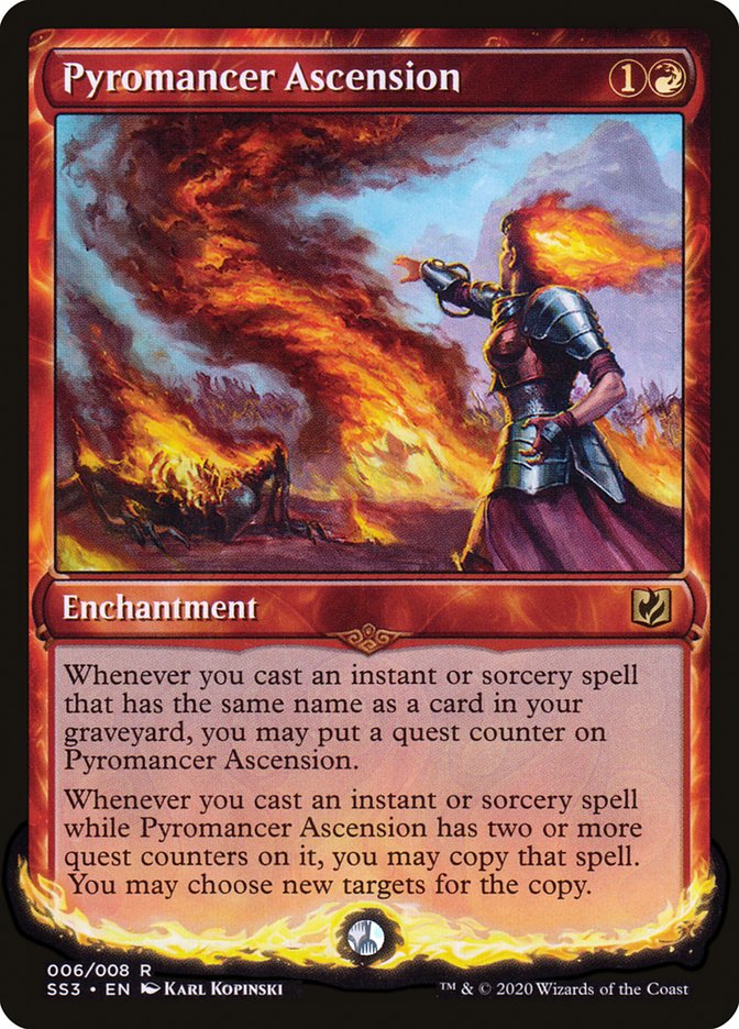 Pyromancer Ascension [Signature Spellbook: Chandra] Magic: The Gathering
