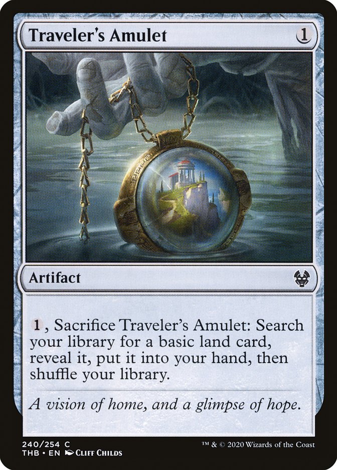 Traveler's Amulet [Theros Beyond Death] Magic: The Gathering