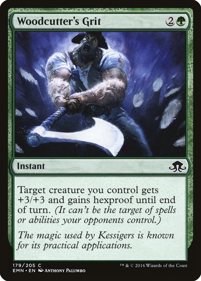 Woodcutter's Grit [Eldritch Moon] Magic: The Gathering