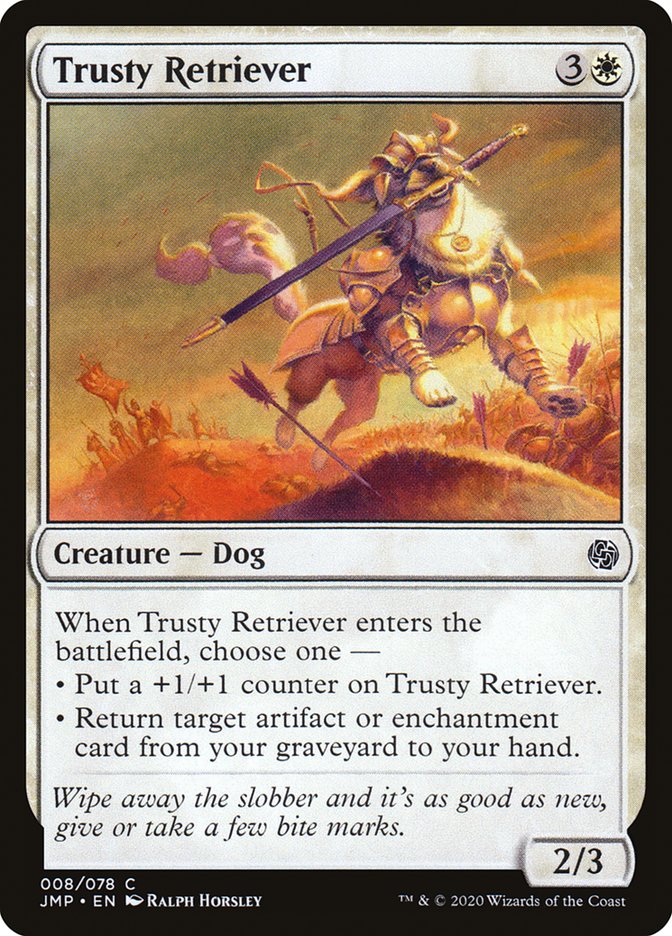 Trusty Retriever [Jumpstart] Magic: The Gathering
