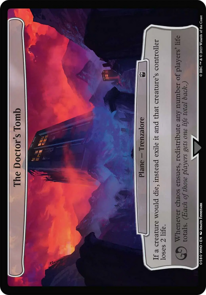 The Doctor's Tomb [Doctor Who] Magic: The Gathering