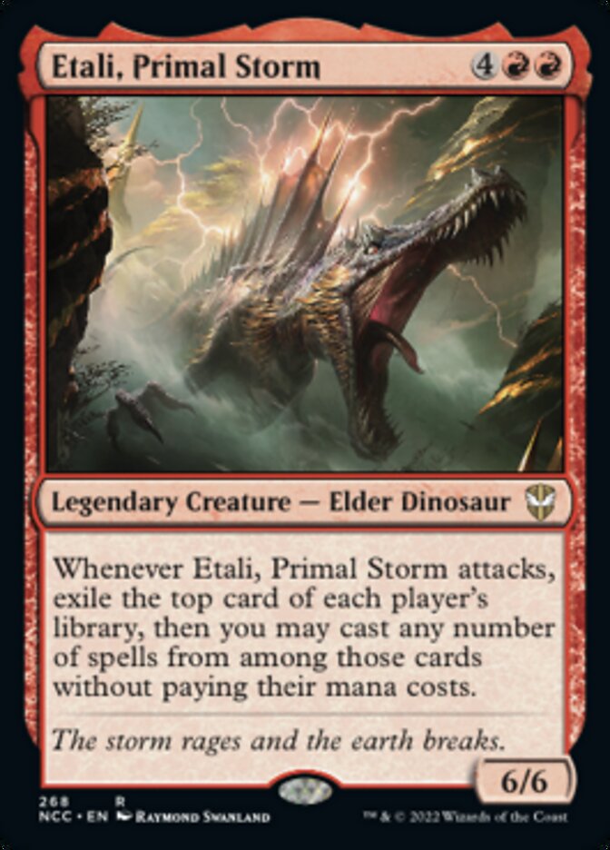 Etali, Primal Storm [Streets of New Capenna Commander] Magic: The Gathering