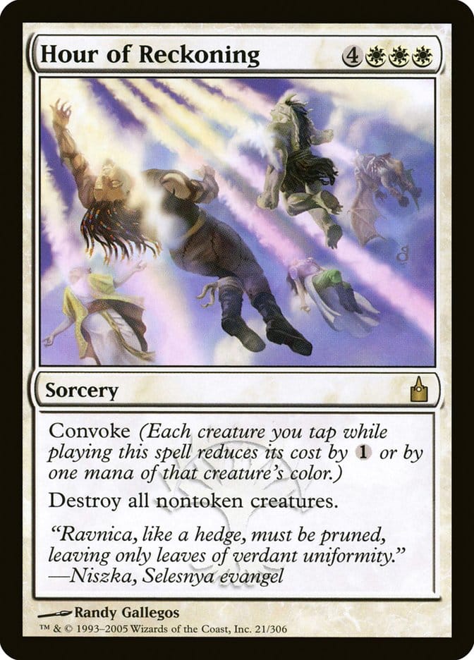 Hour of Reckoning [Ravnica: City of Guilds] Magic: The Gathering
