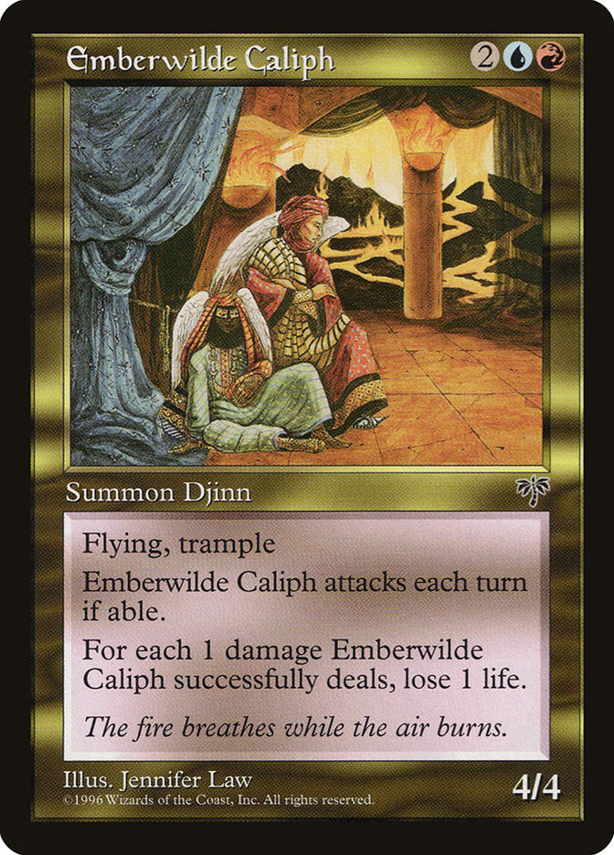 Emberwilde Caliph [Mirage] Magic: The Gathering