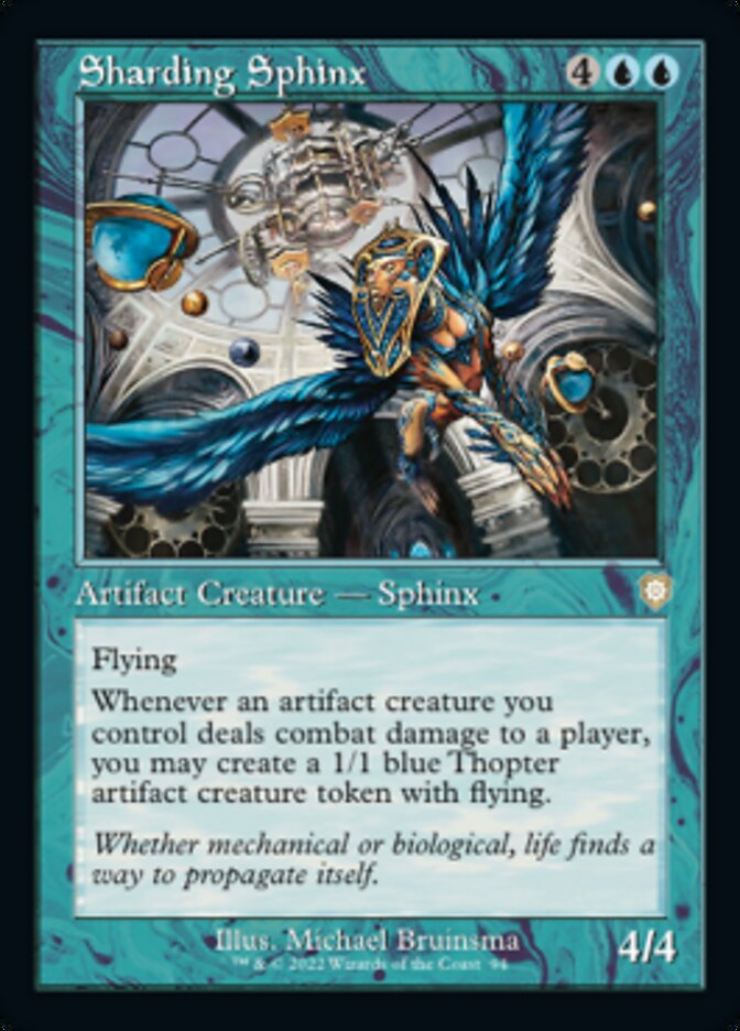 Sharding Sphinx (Retro) [The Brothers' War Commander] Magic: The Gathering