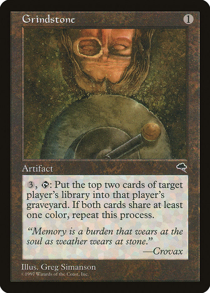 Grindstone [Tempest] Magic: The Gathering