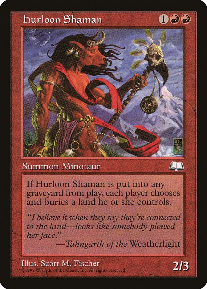 Hurloon Shaman [Weatherlight] Magic: The Gathering