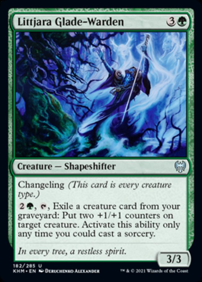 Littjara Glade-Warden [Kaldheim] Magic: The Gathering