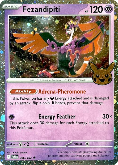 Fezandipiti (096/167) (Cosmos Holo) [Trick or Trade] Pokémon