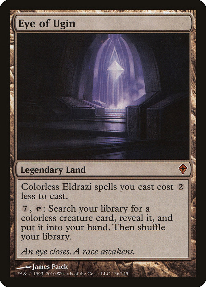 Eye of Ugin [Worldwake] Magic: The Gathering