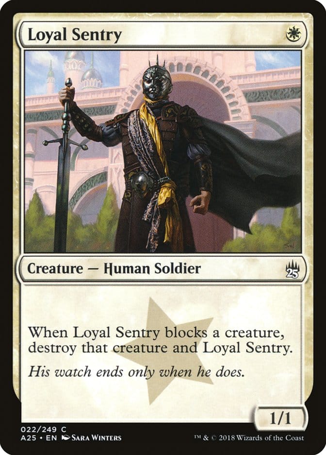 Loyal Sentry [Masters 25] Magic: The Gathering