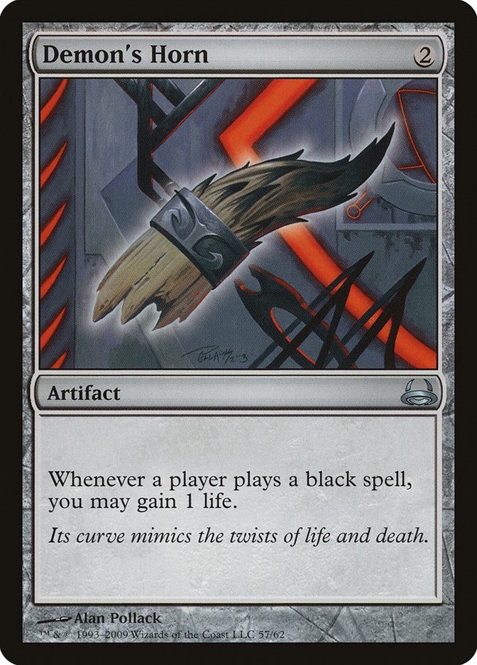 Demon's Horn [Duel Decks: Divine vs. Demonic] Magic: The Gathering