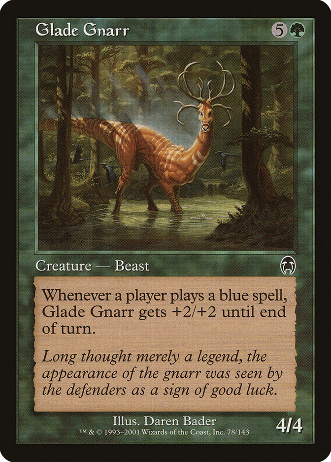 Glade Gnarr [Apocalypse] Magic: The Gathering