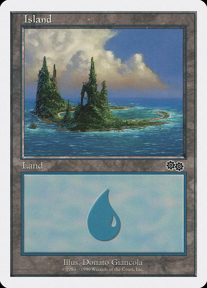 Island (111) [Battle Royale] Magic: The Gathering