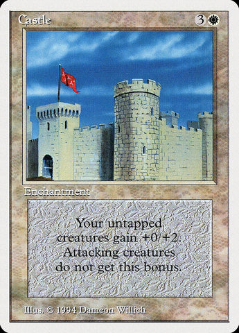 Castle [Summer Magic / Edgar] Magic: The Gathering