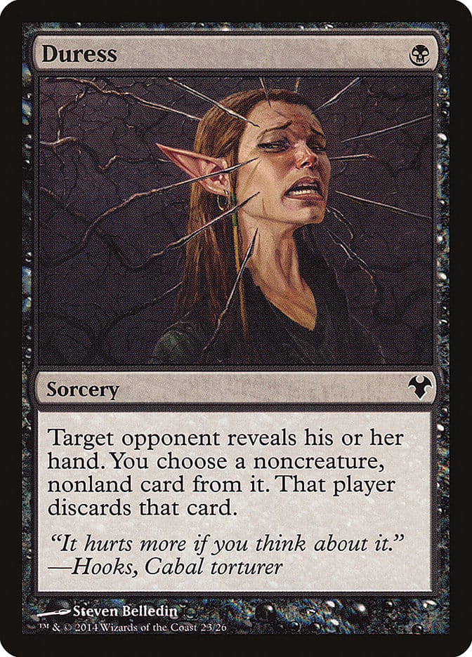 Duress [Modern Event Deck 2014] Magic: The Gathering