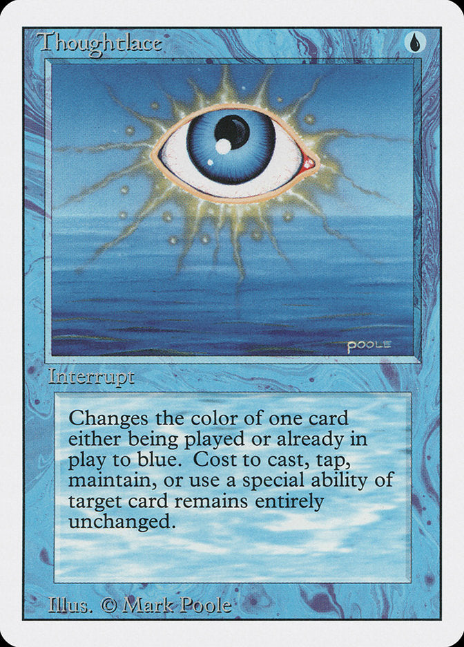 Thoughtlace [Revised Edition] Magic: The Gathering