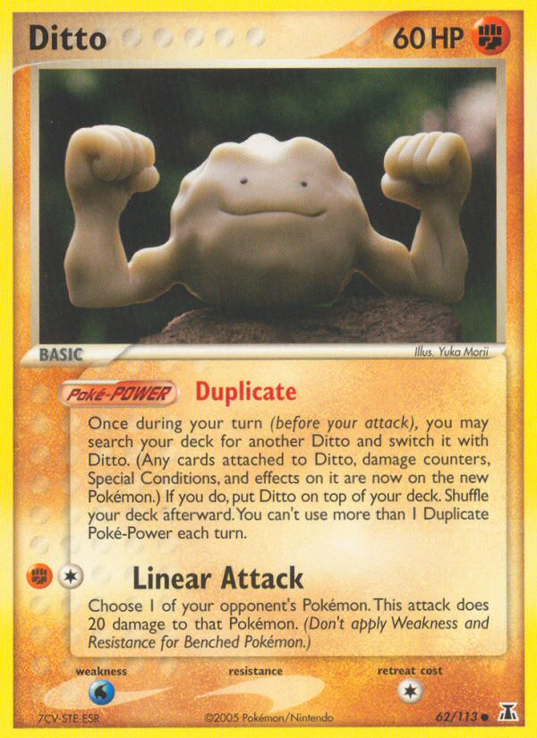 Ditto (62/113) [EX: Delta Species] Pokémon
