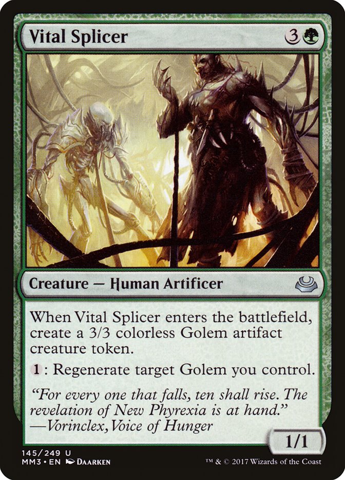 Vital Splicer [Modern Masters 2017] Magic: The Gathering
